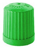 04.9117 Колпачок для вентилей, пластик, зелёный ALLIGATOR (Германия)